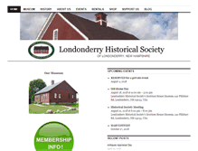 Tablet Screenshot of londonderryhistory.org